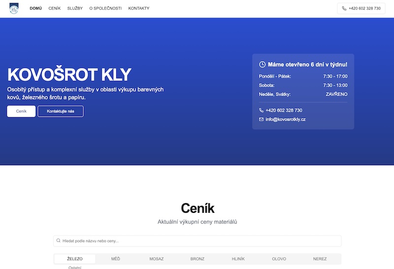 Kovošrot Kly